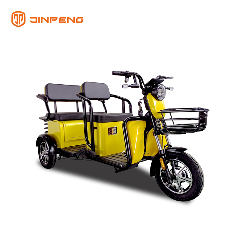 በJINPENG 2 ተሳፋሪዎች ባለሶስት ሳይክል ምቾት እና ዘይቤን ይልቀቁ